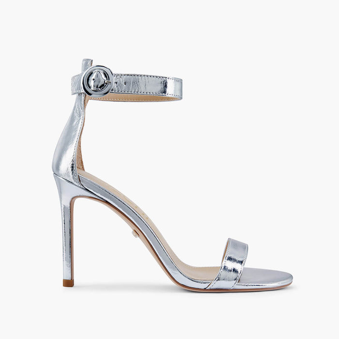 KESIA SILVER - high sandal