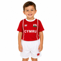 Kids Red Welsh Football Kit