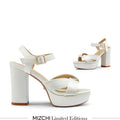 LA LUNA - bridal platform sandal