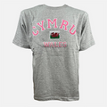 Ladies Appliqué Cymru T-Shirt | Stylish Slim-Fit Women’s Tee with Embroidered Cymru Lettering | Comfortable & Durable Cotton Top for Welsh Pride, Sports Events, Festivals & Everyday Wear