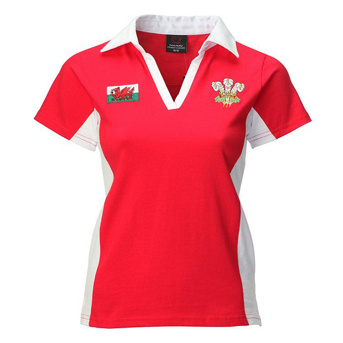 Ladies Contrast Rugby Shirt | Stylish Modern Rugby-Inspired Women’s Top | Flattering Fit, Durable & Breathable Fabric | Bold Two-Tone Design | Perfect for Match Days, Travel & Everyday Casual Wear