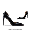 LALITA BLACK  - d'orsay cut heel