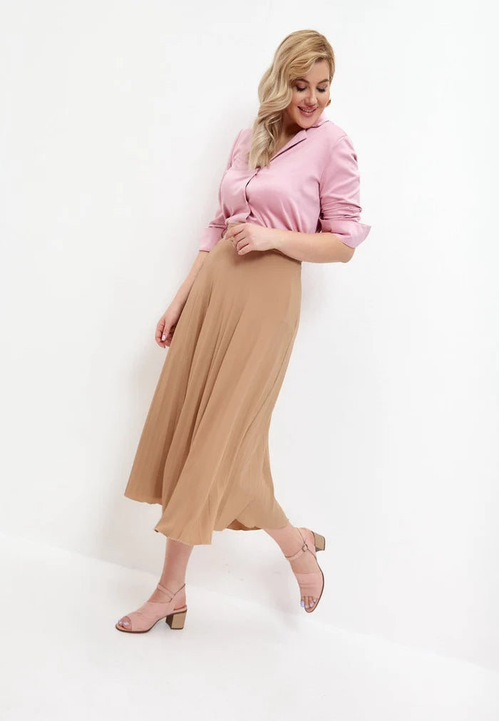 A stylish pair of women's chunky heel pink leather sandals with a block heel design.