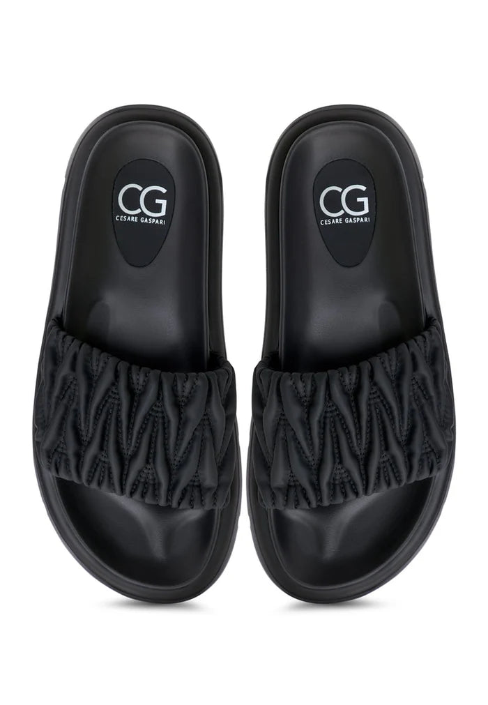 Leather Sandals Mirena - Black