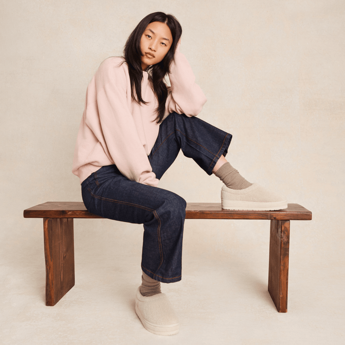 Leisure Crew - Navy - Cotton - Brunch - CR01CONAMS - Apparel