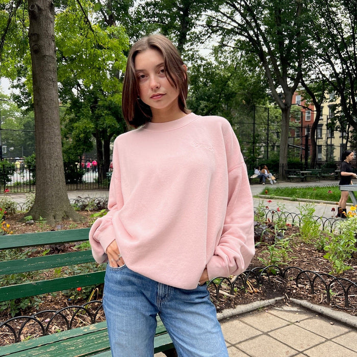 Leisure Crew - Pink - Cotton - Brunch - CR01COPIMS - Apparel