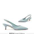 Lena 45 - Blue Leather Slingback