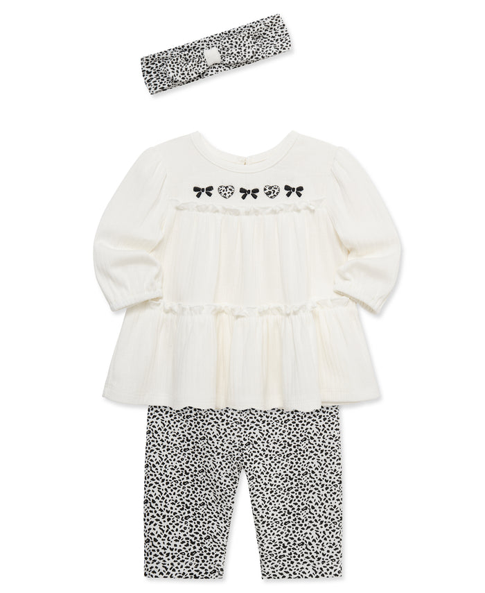 Leopard Tunic & Legging Set (3M-12M) - Little Me