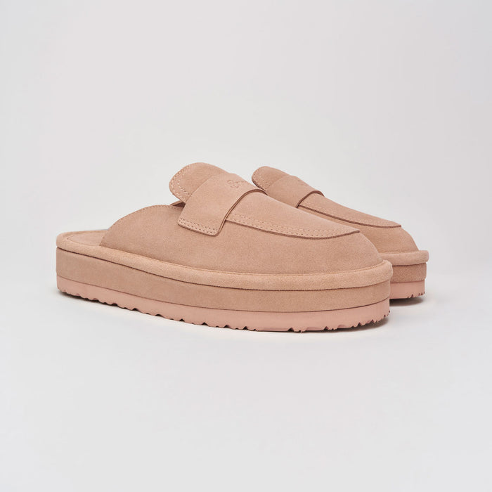 Brunch Loafer XXL in Dusty Rose suede, main product image