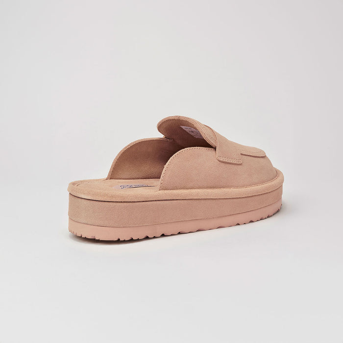 Brunch Loafer XXL in Dusty Rose suede, product view 4