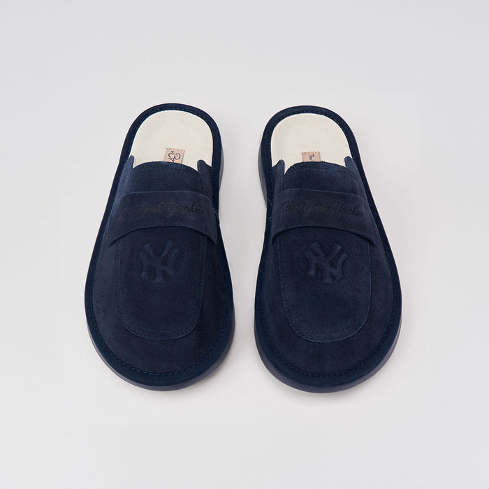 Brunch Loafer Yankees in Navy suede, product view 5