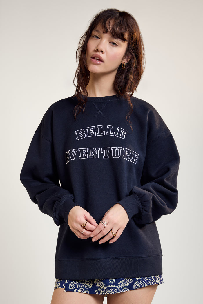 Loose Fleece Sweater - 9140