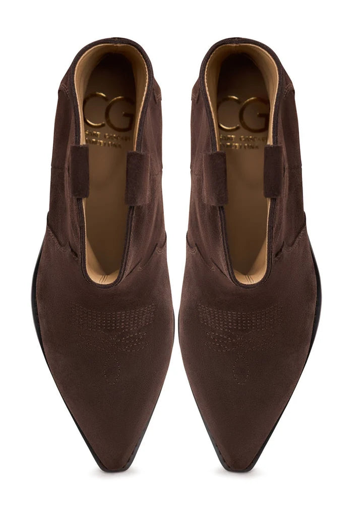Low-shaft Cowboy Boots Hazel - Brown