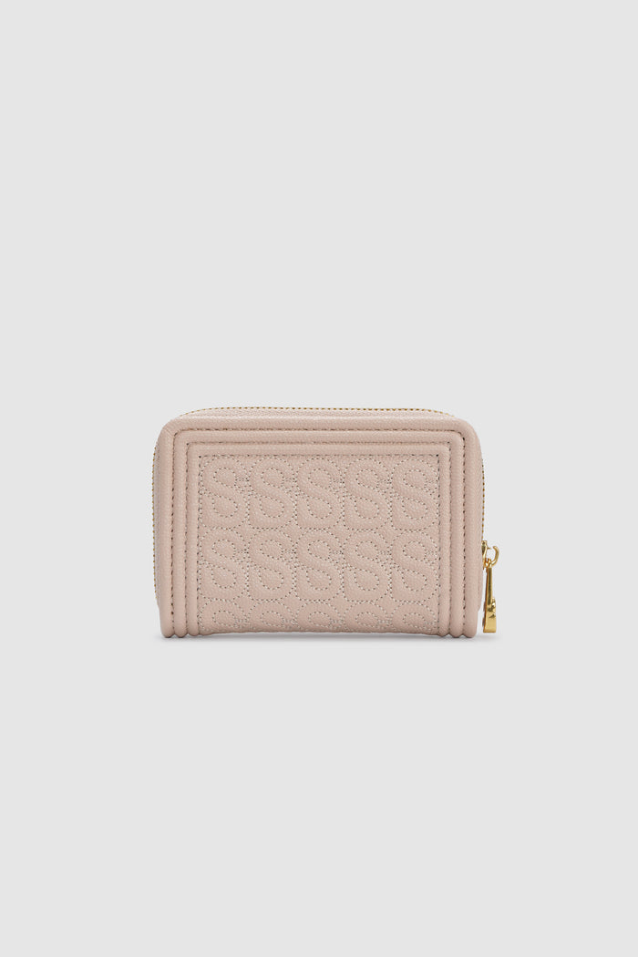 Luna Small Wallet - Nude