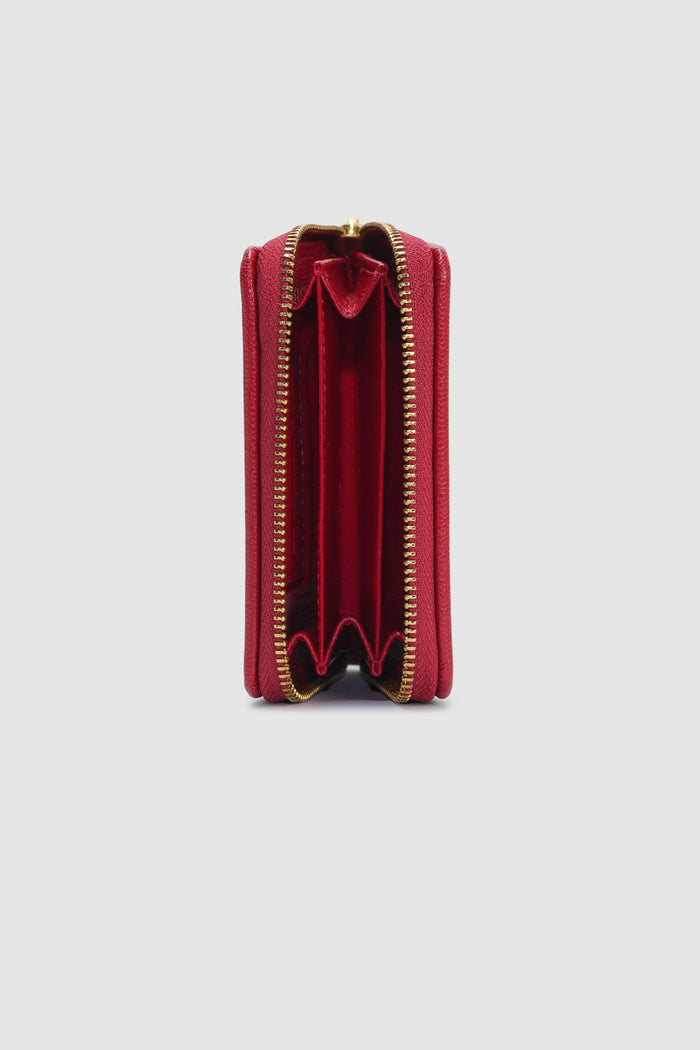 Luna Small Wallet - Red