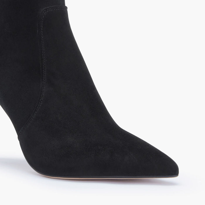 MACON - stretch suede ankle boots