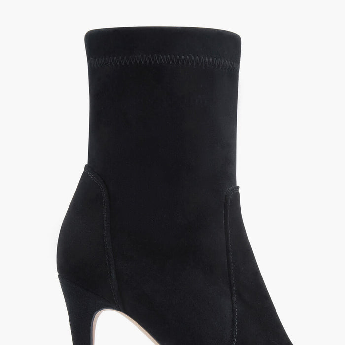 MACON - stretch suede ankle boots