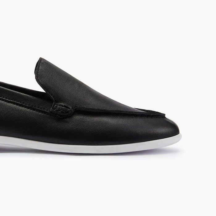 MANON - black leather loafers