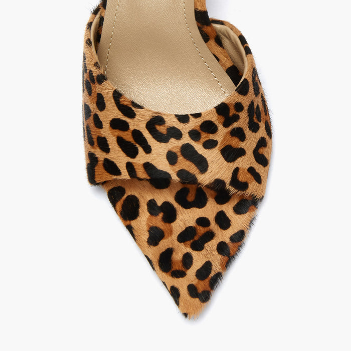 Marisol  -Calf Hair Point Toe Mules