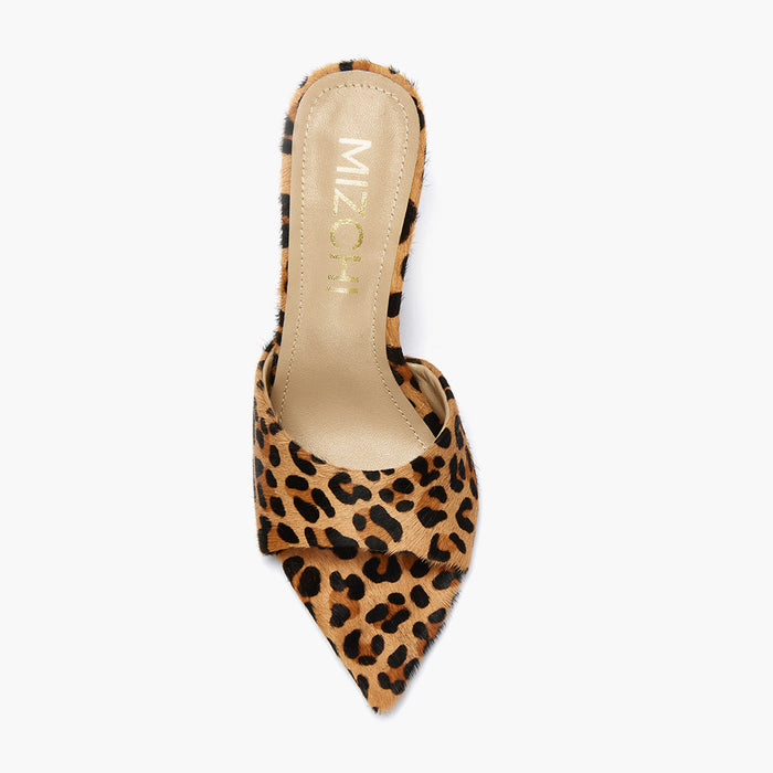 Marisol  -Calf Hair Point Toe Mules
