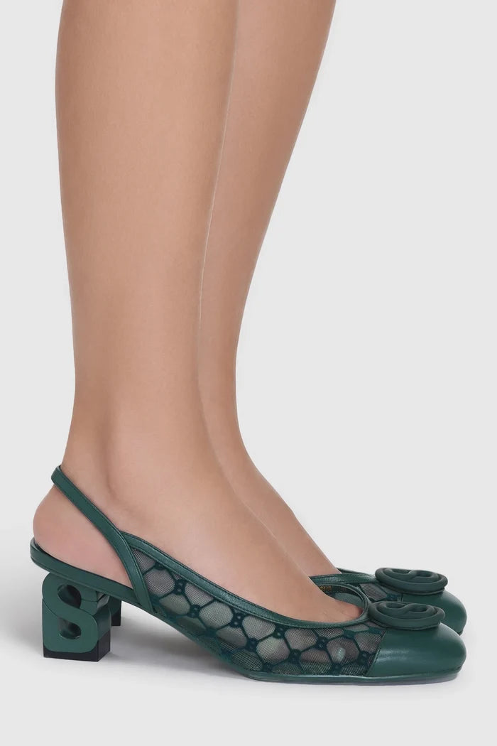 meela be heels in teal by buttonscarves wearing side looks