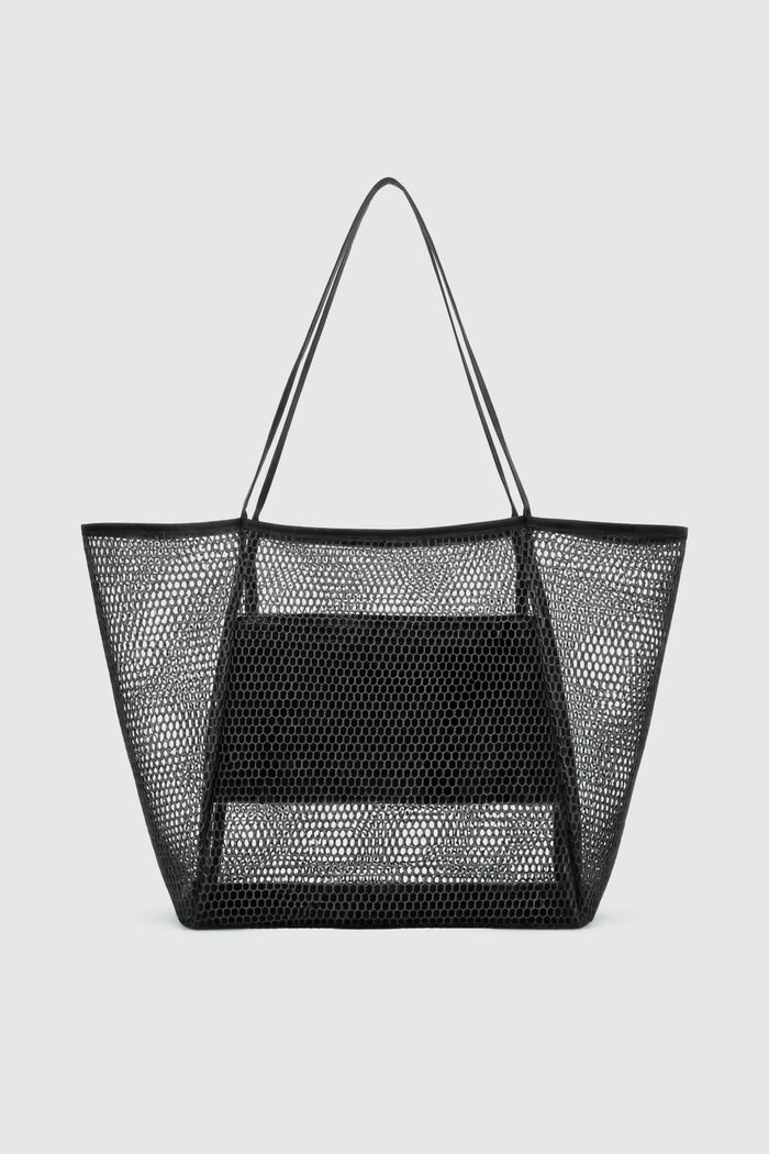 mesh tote bag orca back view