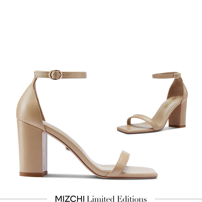 MINNY - beige strappy sandal