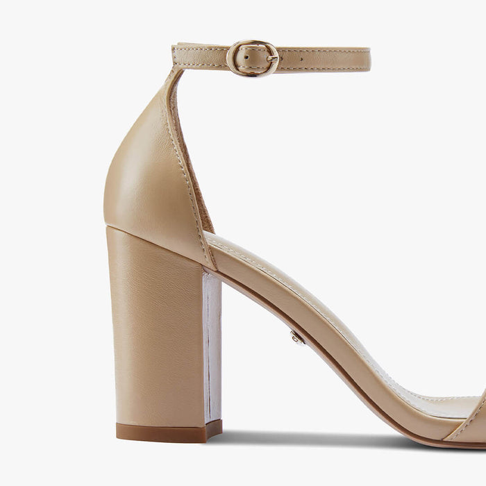 MINNY - beige strappy sandal