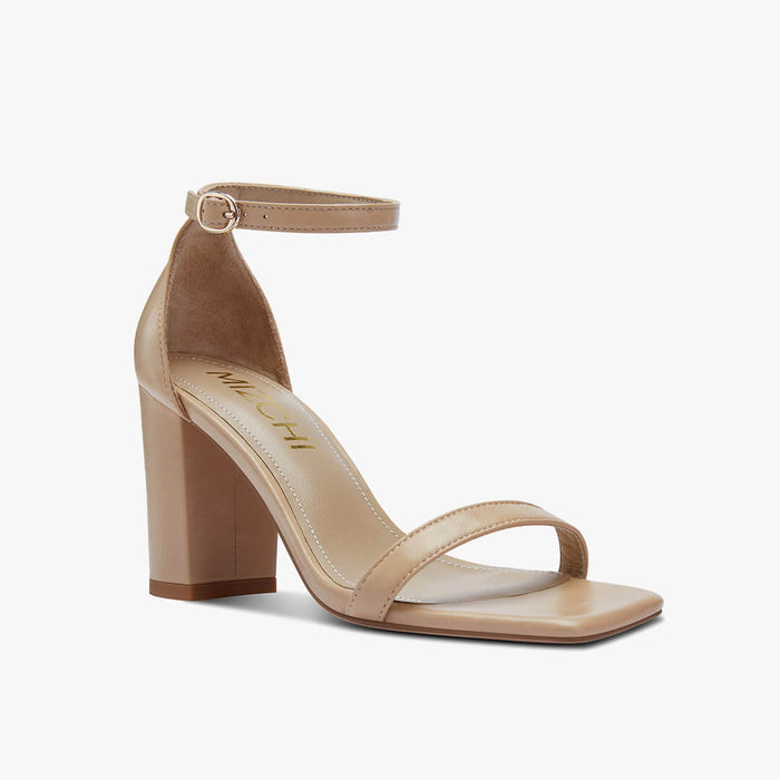 MINNY - beige strappy sandal