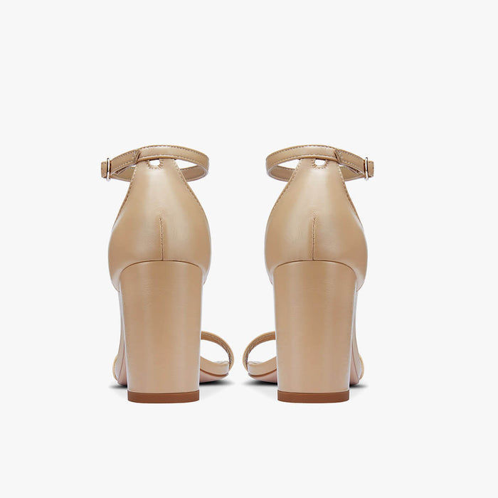 MINNY - beige strappy sandal