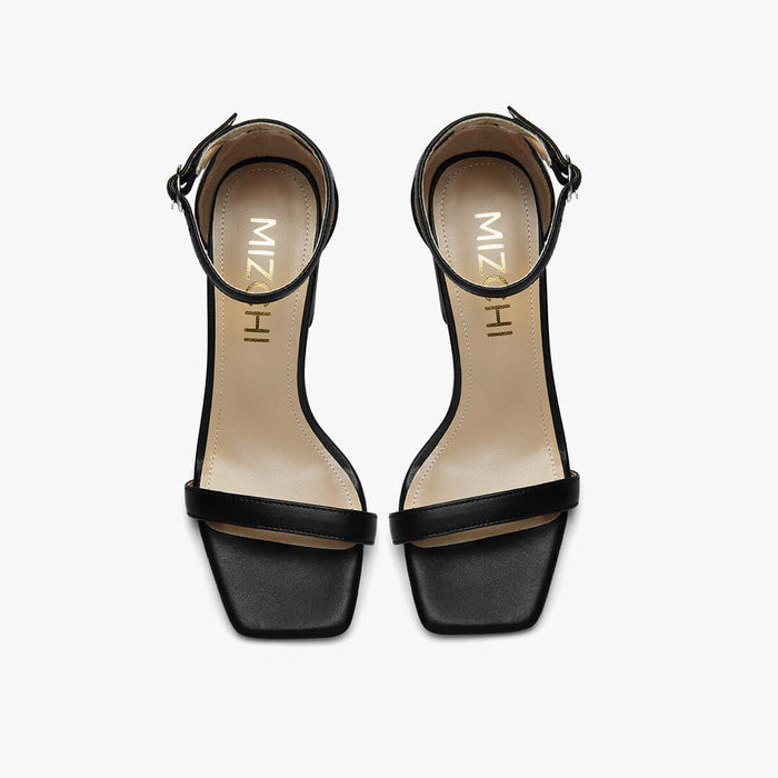 MINNY - black strappy sandal