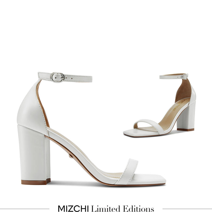 MINNY - white strappy sandal