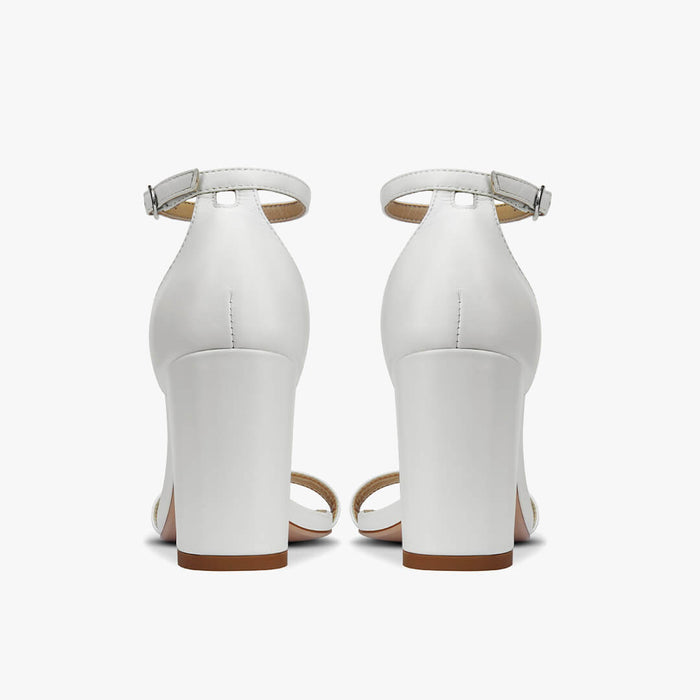 MINNY - white strappy sandal