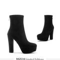 MONET - high platform ankle boots
