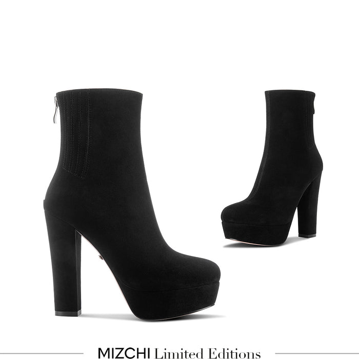 MONET - high platform ankle boots