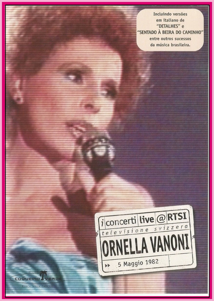 ORNELLA VANONI - TV - MAY/05/1982- DVD