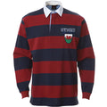 Oxford Stripe Long Sleeve Cymru Rugby Shirt