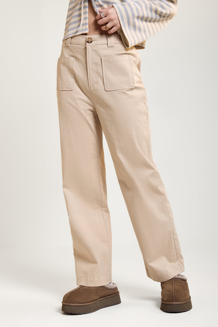 Patch Pocket Pants - 5132