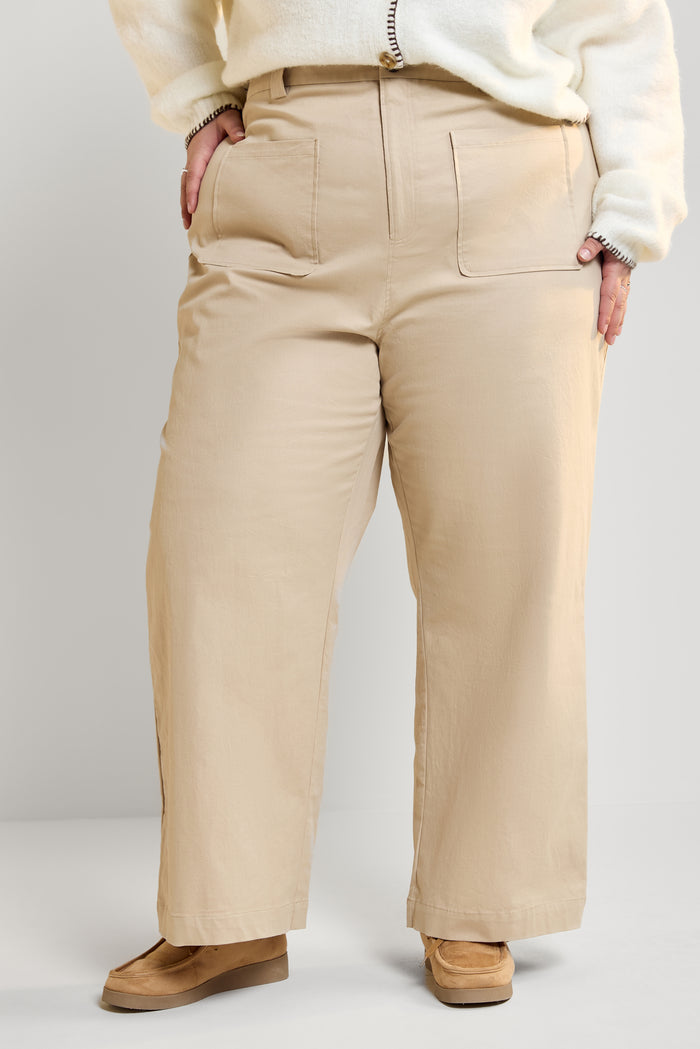Patch Pocket Pants - 5132