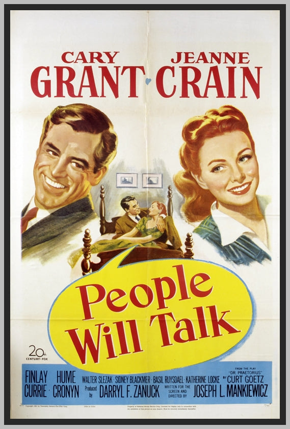 PEOPLE WILL TALK - 1952 - COLORIZED - CARY GRANT - RARE DVD