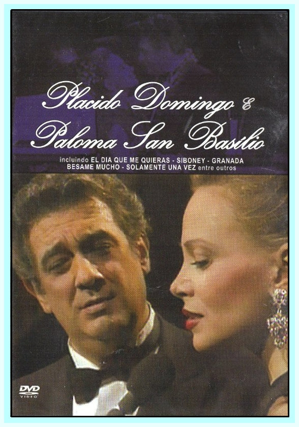 PLACIDO DOMINGO / PALOMA SAN BASILIO - DVD- MIAMI 1991 - CONCERT