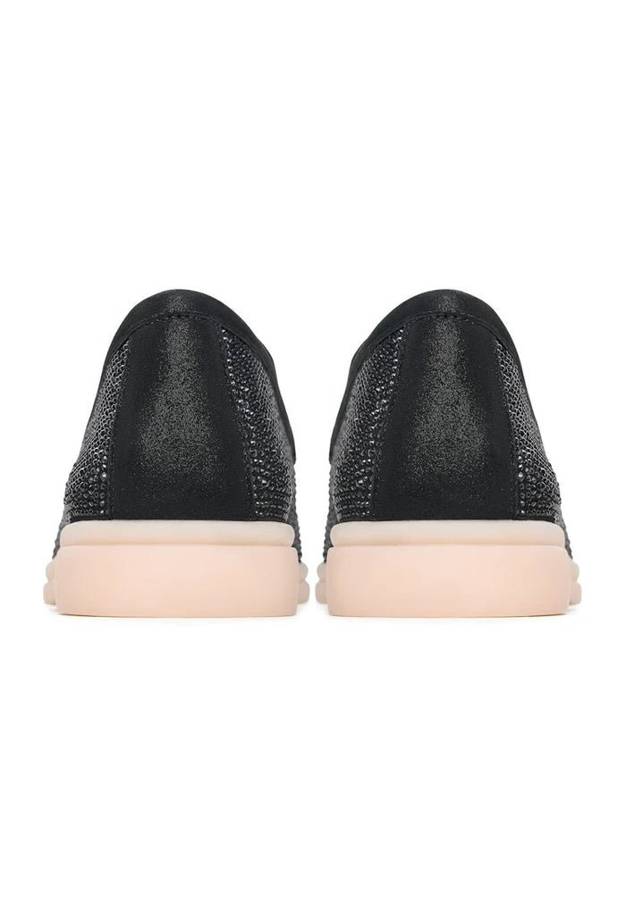 Platform Moccasins Aurea - Black