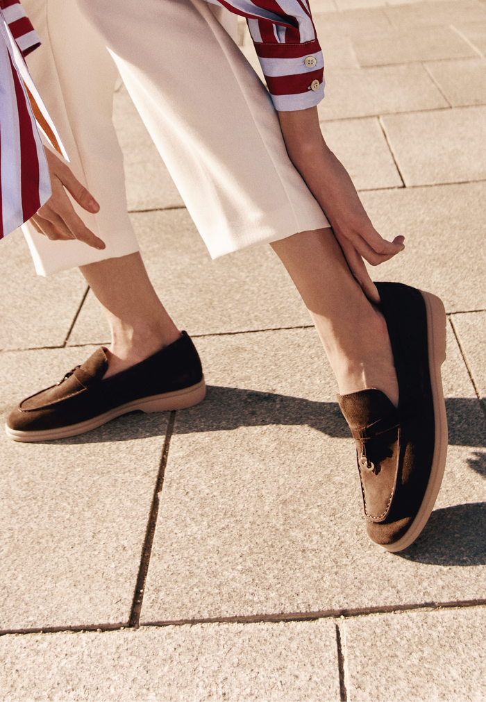 Platform Moccasins Aurelia - Brown