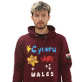 Puff Print Welsh Hoodie