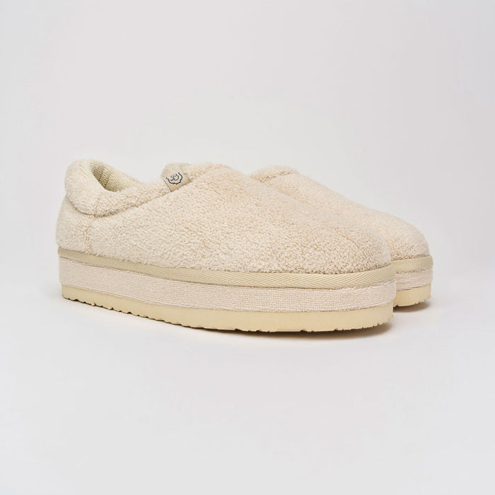 Brunch Puff XXL slipper in Beige terry, main product image