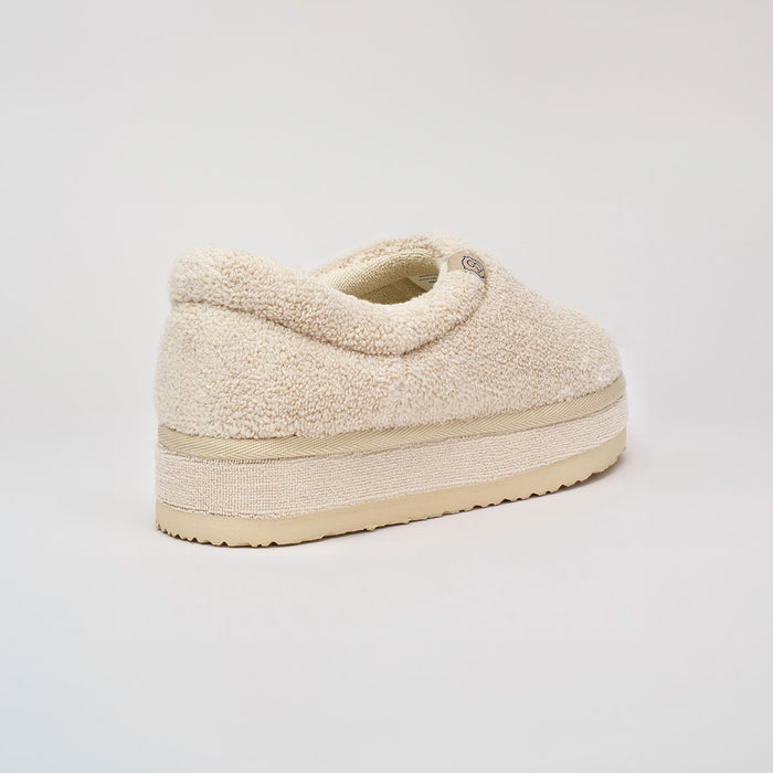 Brunch Puff XXL slipper in Beige terry, product view 4