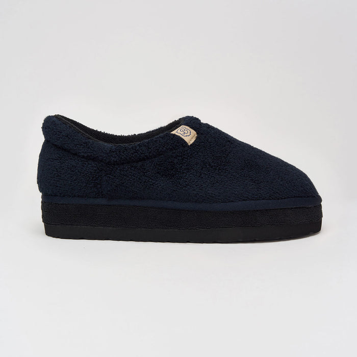 Brunch Puff XXL slipper in Black terry, product view 3