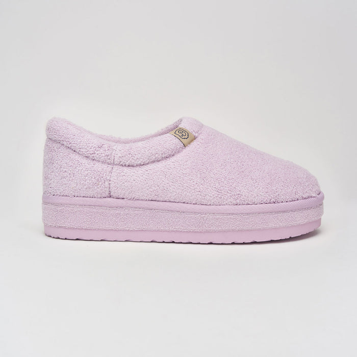 Brunch Puff XXL slipper in Lavender terry, product view 4