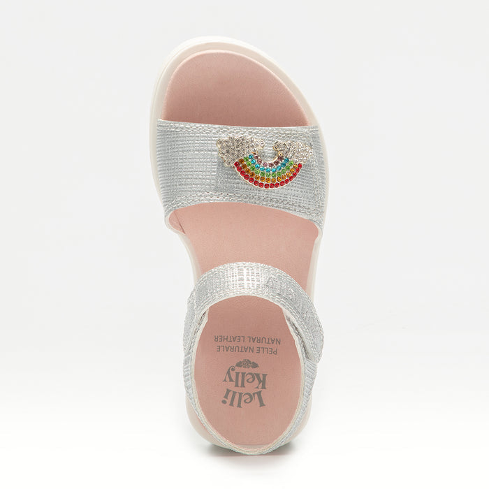 Rainbow Sandals Silver