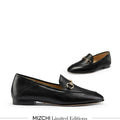 ROCHELLE BLACK - leather loafers